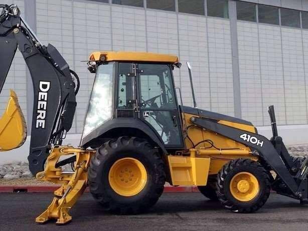 Location Pelle John Deere 410 